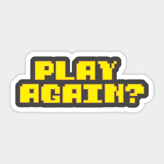 Play Again? Sticker by eyeopening